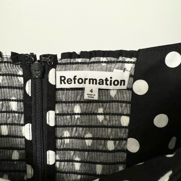Reformation‎ Michaela Dress Size 4 - Picture 4 of 4